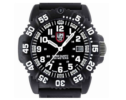 鲁美诺思LumiNox 7051 -2009年新款黑色女表