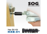 SOG（索格） Hex Bit Accessory Kit 12 件组工具接头 HXB-01