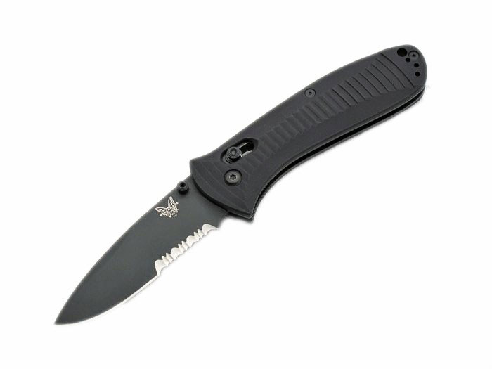 Benchmade 蝴蝶 BM520SBK - Presidio® (Pardue) 半齿折刀