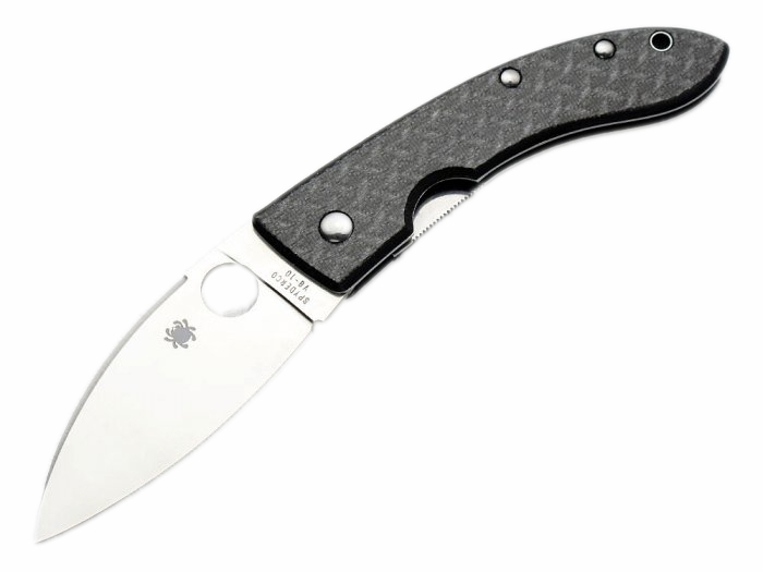 Spyderco（蜘蛛）SP-C65CFP  “Lum” 碳纤维柄折刀