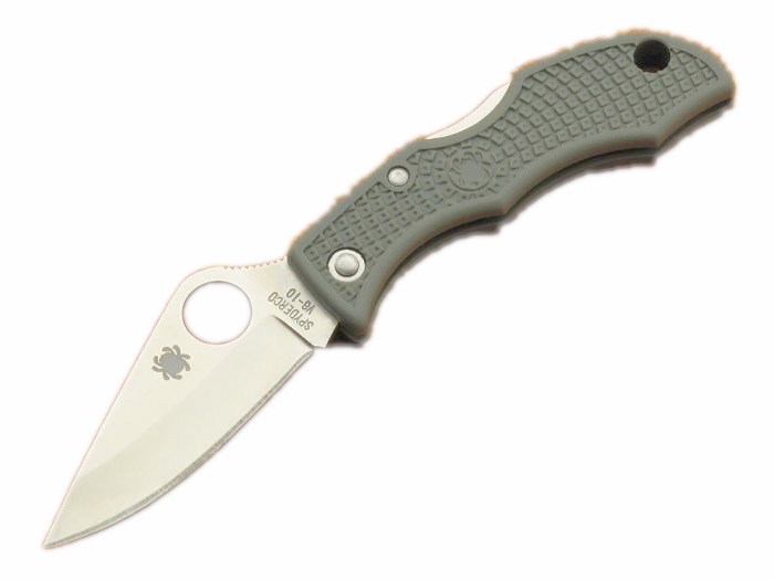 Spyderco （蜘蛛） SP-LFGP3  Ladybug 3 Foliage Green “瓢虫三代”绿柄全刃折刀