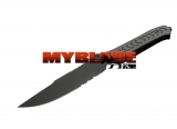 美国使命-MISSION-2013新品  MPT-12 A2 黑刃半齿刀