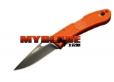 Kabar 美国卡巴 KB4065  Bob Dozier设计亮橘色柄折叠猎刀