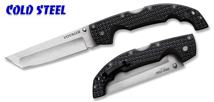 ColdSteel 美国冷钢 新版29TXCT VOYAGER XL CTS® BD1钢材 Tanto 航海家系列超大号折刀