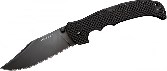 ColdSteel 美国冷钢 新版27TXLCCS XL RECON1 CTS® XHP Alloy钢材 侦查系列全齿刃超大号折刀