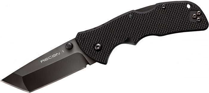 ColdSteel 美国冷钢 新版27TMCT MINI RECON1 CTS® XHP Alloy钢材 Tanto侦查系列迷你折刀