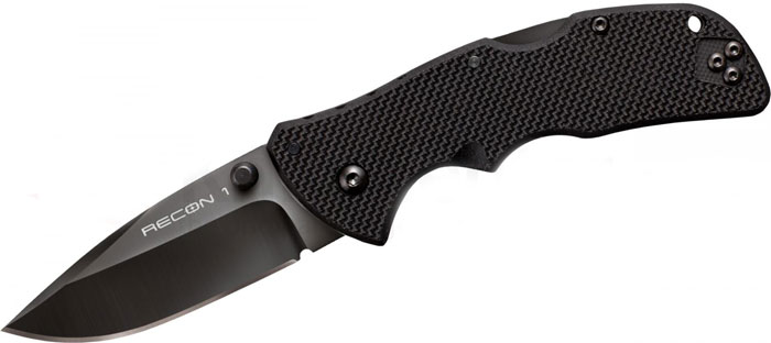 ColdSteel 美国冷钢 新款27TMCS MINI RECON1 CTS® XHP Alloy钢材 侦查系列迷你水滴头折刀