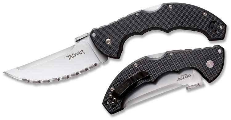 ColdSteel 美国冷钢 新款21TCTLS TALWAR_SERIES CTS® XHP Alloy钢材 塔瓦系列全齿刃折刀