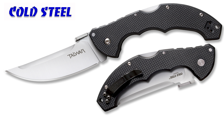 ColdSteel 美国冷钢 新款21TCTL TALWAR_SERIES CTS® XHP Alloy钢材 塔瓦系列全刃折刀