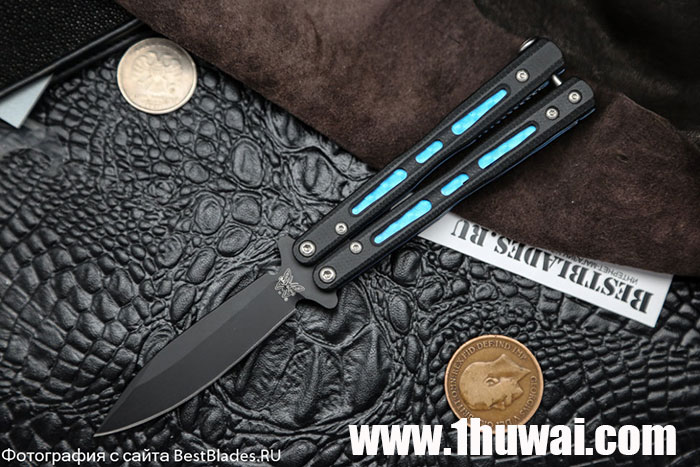 Benchmade 美国蝴蝶 32BK Bali-Song 黑刃甩刃