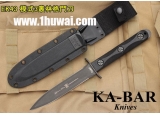 Kabar 美国卡巴 EK43 模式3 “1095钢” 职业丛林格斗刀