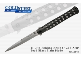 ColdSteel 美国冷钢 新款26ACSTX CTS® XHP Alloy钢材 6寸Ti-Lite 超大号7075铝合金单手快速折刀