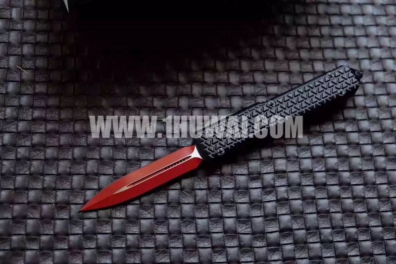 2016年新品 MicroTech 美国微技术 UT-122-1SL 西斯尊主 Sith Lord 西斯复仇Elmax红色双刃限量版星战直跳背夹SL字样推钮X字样