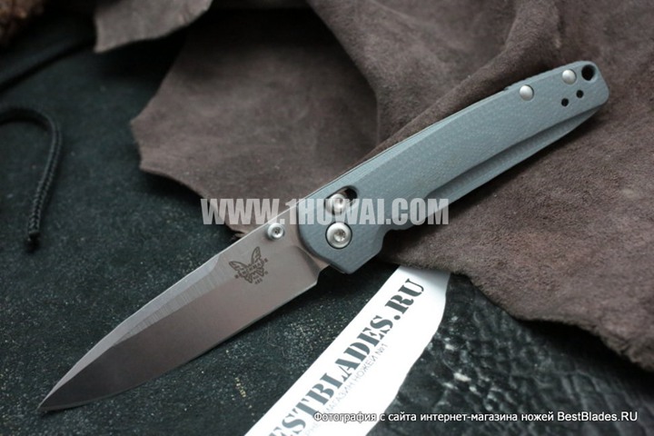 Benchmade 美国蝴蝶 BM485 VALET M390超级钢缎面石洗刃G10手柄绅士折刀