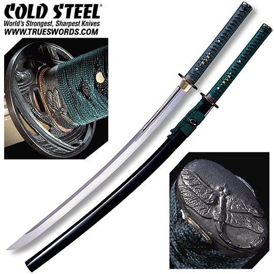 Cold Steel 美国冷钢 蜻蜓系列 88DK Dragonfly Katana 1055钢传统日式打刀