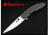 Spyderco 美国蜘蛛 C203TIP Mantra2 CPM M4钢 钛金属柄折刀