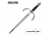 ColdSteel 美国冷钢 88CHD COMPANION DAGGER TO RIBBED SHELL RAPIER 伙伴短剑