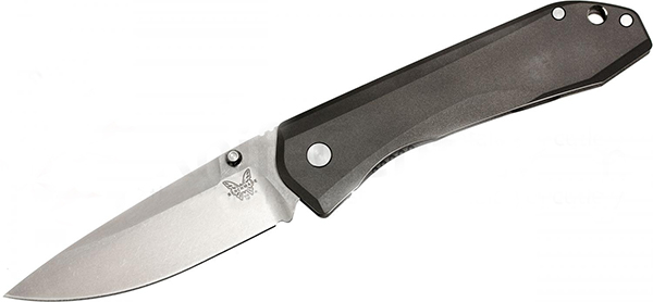 Benchmade 美国蝴蝶 新品 BM761 Titanium Framelock M390神钢水滴头钛金属柄折刀