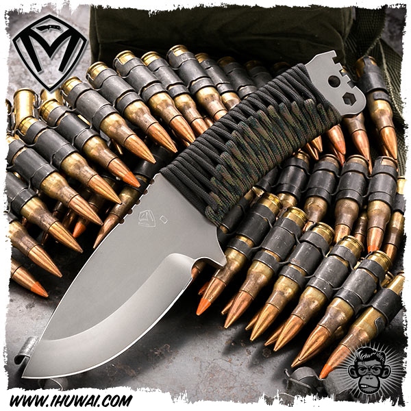 美国梅德伏德/Medford Knives: NAV-T - NP3 Greg设计D2钢伞兵绳刀柄手工战术刀