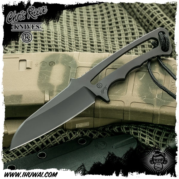 美国克里斯里夫/Chris Reeve Knives: Professional Soldier - Insingo “专业士兵”CPM S35VN钢鹰爪头一体镂空柄战术刀