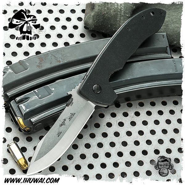 美国爱默生/Emerson Knives “CQC-8” 154CM钢表面石洗处理G10柄战术折刀