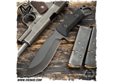 美国梅德伏德/Medford Knives: Model 1911 CPM S35VN钢黑色涂层G10柄手工刀