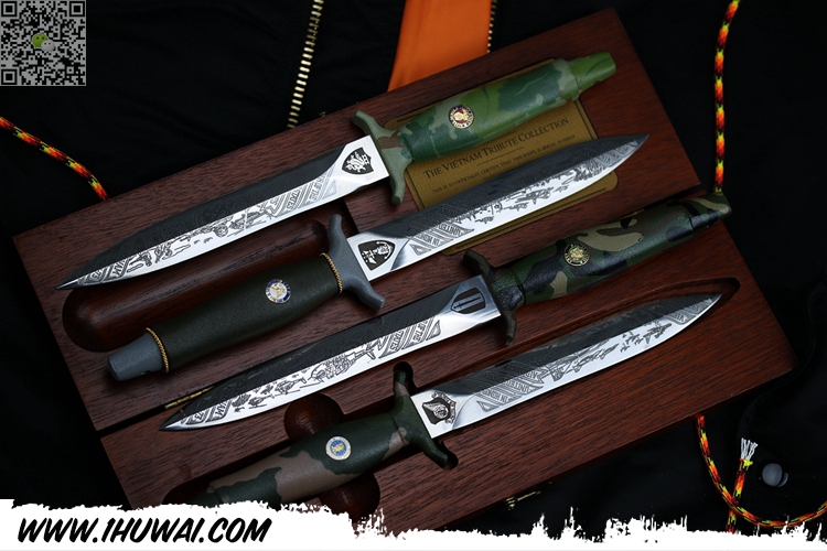 美国戈博 Gerber Legendary Blades #Vietnam Tribute Collection 730 “越战纪念版套装” 全球限量2500套 1982年发行