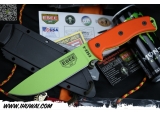 ESEE 美国ESEE丛林刀  ESEE-6P-VG Venom Green 绿色毒液 6寸1095钢 野外生存直刀