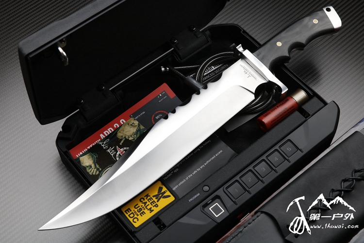 United Cutlery联合刀具复刻 Hibben Magnum Bowie 马格南大博弈