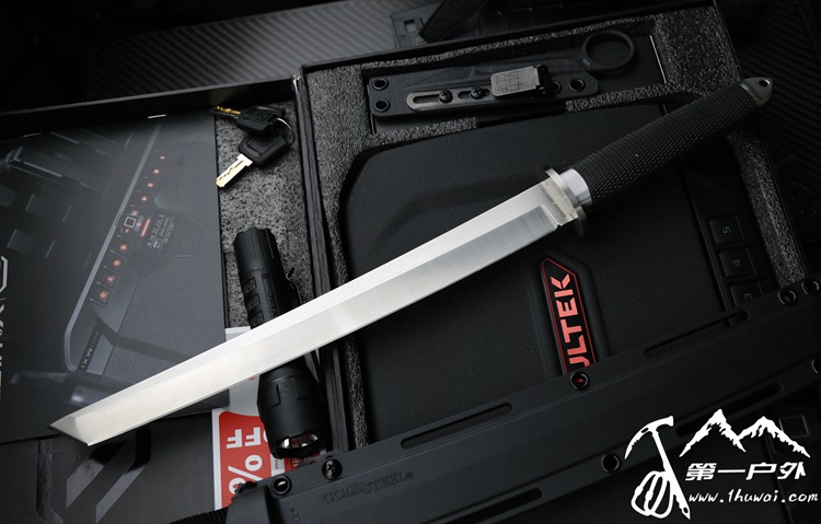 美国冷钢 Cold Steel 新版三美武士最大号 #35AE VG-10核心三美钢Karton防滑手柄Kydex刀鞘