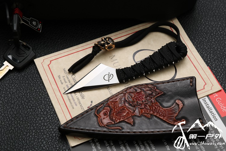 意大利刀匠丹尼.穆拉Denis Mura Kiridashi 米兰刀展大和精灵EDC手工日式战术刀