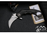 WE Knife Co. #816c Incisor Karambit “爪牙”CPM-S35VN不锈钢黑色钛柄快开战术爪刀