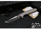 WE Knife Co # 604P “龙鳞”S35VN双色粉末钢钛合金手柄战术快开折刀