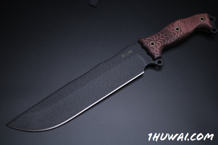 Busse Combat Company 巴斯战斗刀公司#FBM Fusion Battle Mistress 战斗情妇SR101黑色涂层战术刀