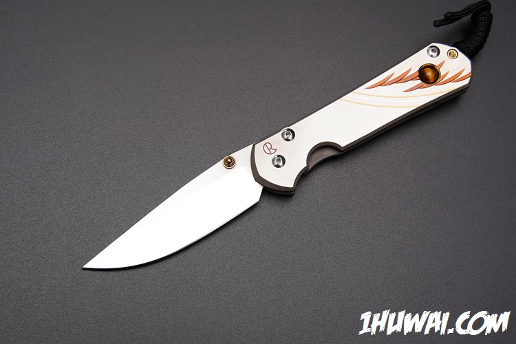 美国克里斯里夫Chris Reeve Large Sebenza 21 #Tiger Eyes  “虎眼” 雕花经典大沙