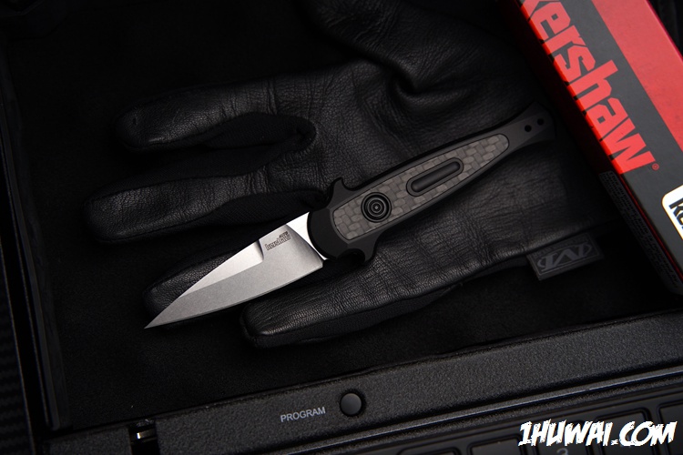  美国卡秀 Kershaw #Launch 12 Mini Stiletto 迷你弹射侧跳