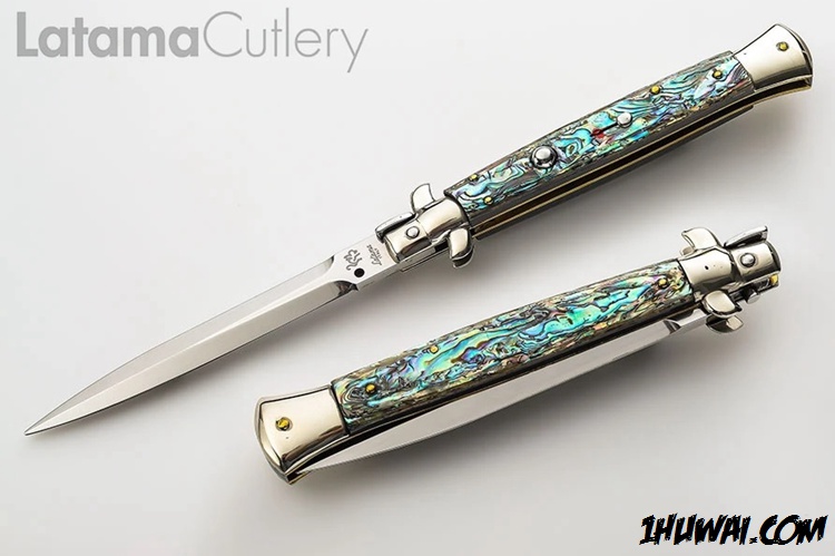 意大利 Latama #Abalone Dagger Stiletto 黑手党鲍鱼贝侧跳