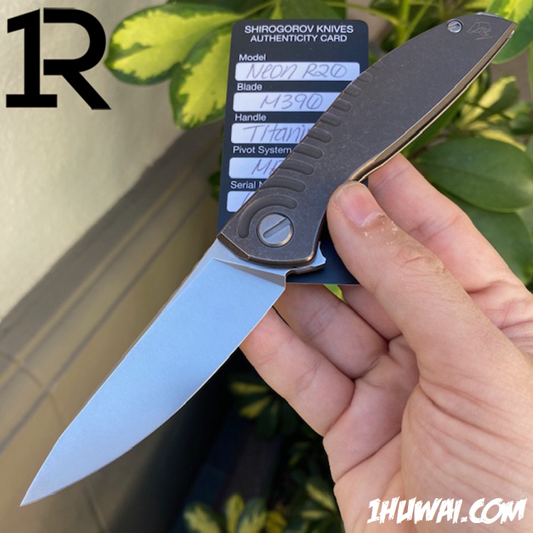   Shirogorov 俄罗斯熊头 Neon R20 – M390–钛金属手柄– Mrbs系统