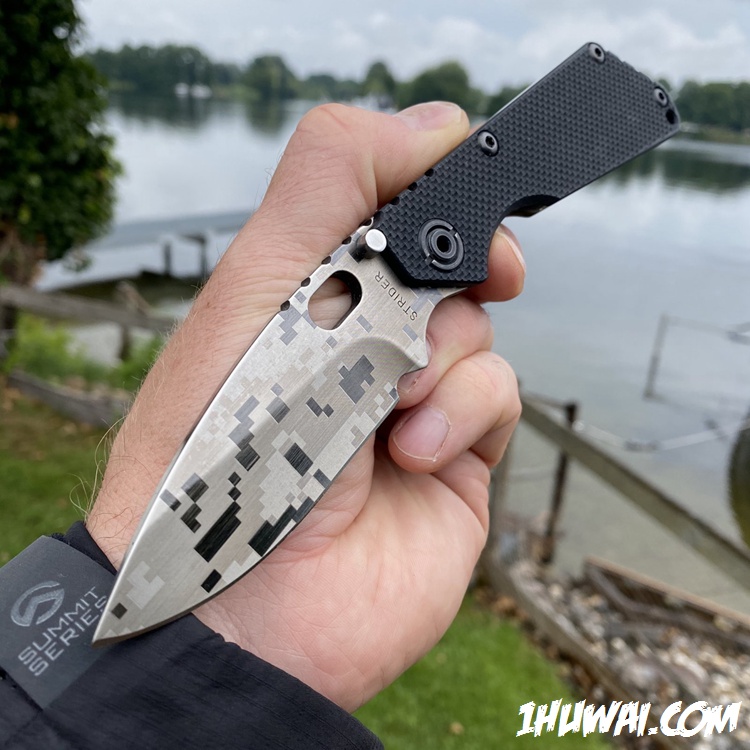 挺进者 Strider SNG Digi Pd1不锈钢迷彩涂层 全球限量20支 