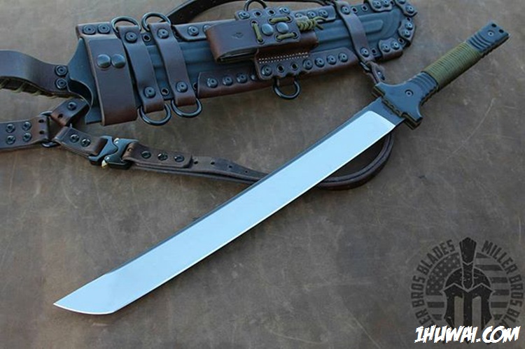 MillerBros Blades 米勒兄弟 Wakizashi  胁差 Z -Wear 缎面处理