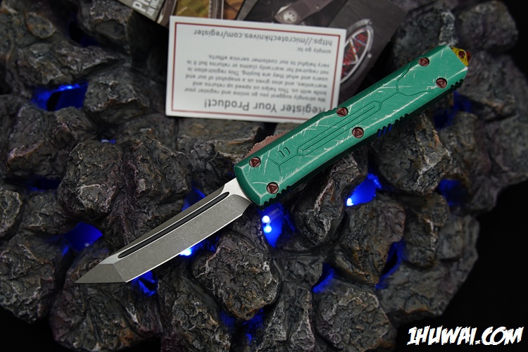 Microtech微技术  Ultratech Bounty Hunter “赏金猎人” 123-10BH CTS-204P Tanto 石洗