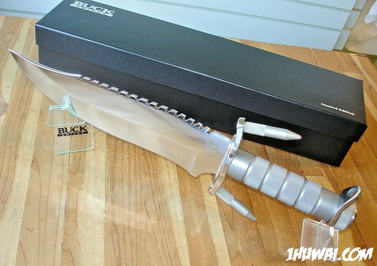 Joe Houser  Custom  乔·豪斯 定制 Buck 巴克184  Buckmaster Hybrid Knife 425 Mod Ss