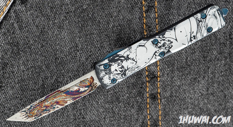  Microtech 微技术  PVK 定制 UTX-70 Geisha  2 