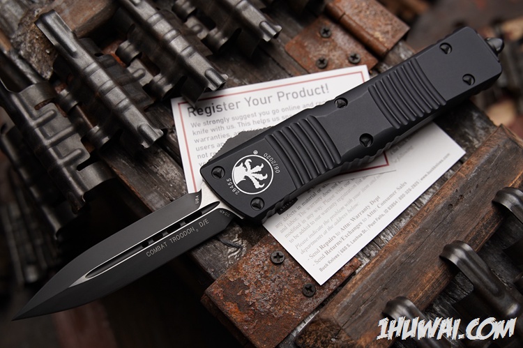  Microtech 微技术 Combat Troodon  “战斗伤齿龙”CTS-204粉末钢双刃  