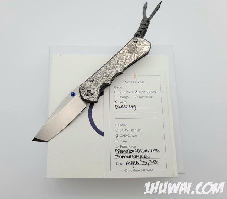 克里斯·里夫（Chris Reeve ）PWD定制 Small Inkosi 限量版Tanto 小沙