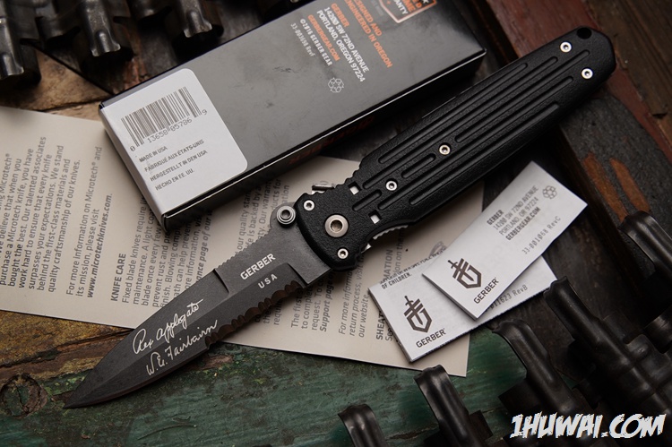  Gerber 美国戈博 05786 Applegate-Fairbairn Covert  阿普尔盖特-费尔贝恩“飞霸” CPM154钢 