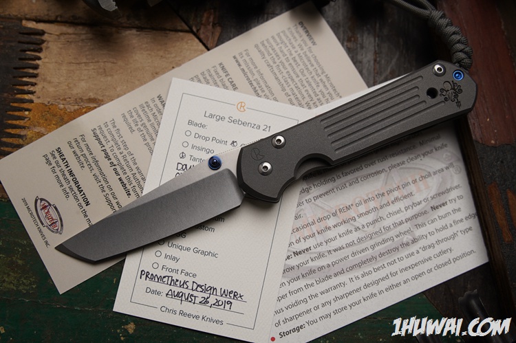 Chris Reeve（克里斯.里夫） CRK PDW USN2019限量签名版 Large Sebenza 21Tanto 