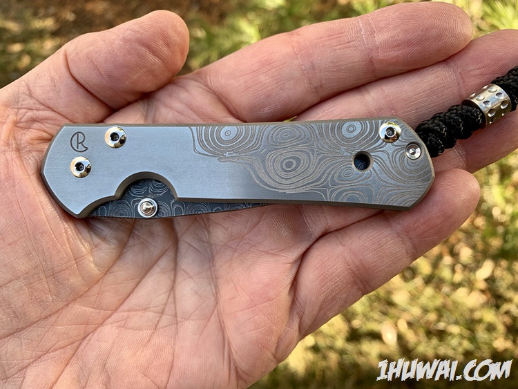 克里斯·里夫（Chris Reeve）CRK  Sebenza21 雕花雨滴大马士革小沙