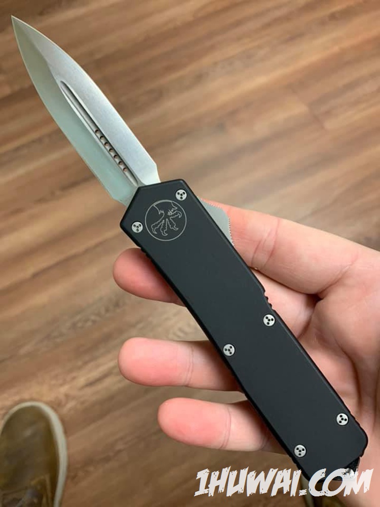 Microtech 微技术 2006 Scarab 恐龙标圣甲虫 缎面 双刃