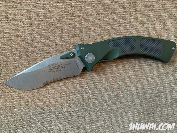 Microtech 微技术 2001年绝版 Amphibian M/A 154CM钢